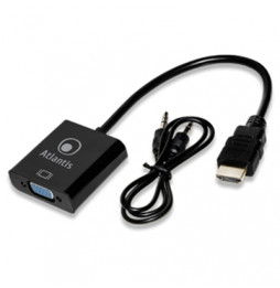  A04-HDMI_VGA ADATTATORE HDMI VGA CM.20 ATLANTIS A04-HDMI_VGA 